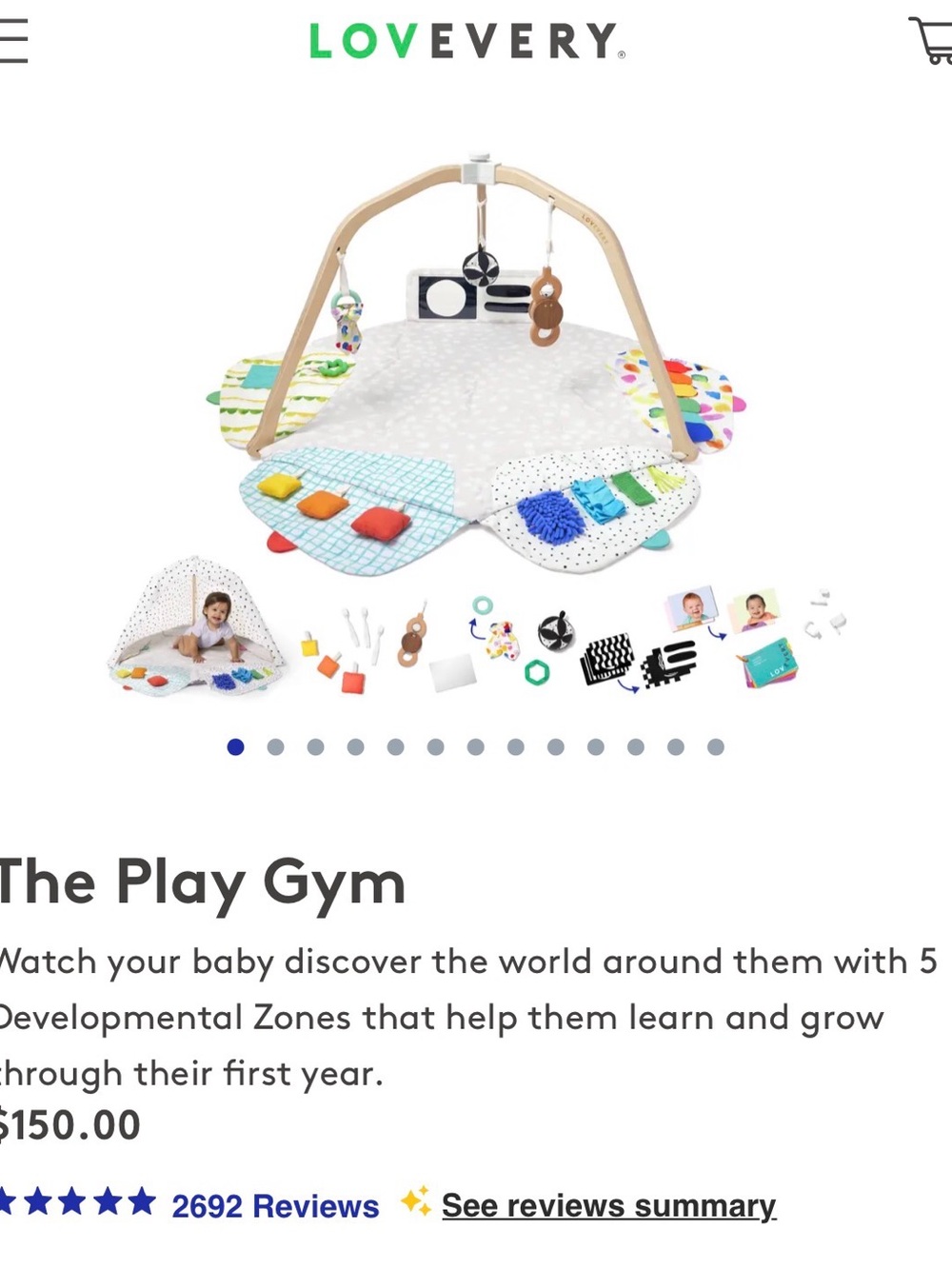 Lovery Play Gym - Picture 5 of 5